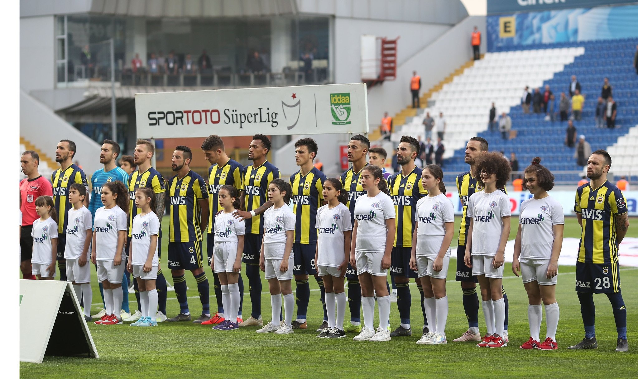 Kasımpaşa - Fenerbahçe maçından kareler