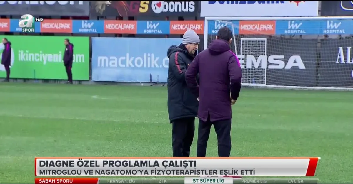 Diagne özel programla çalıştı
