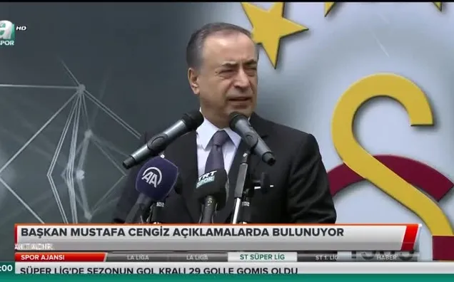 Mustafa Cengiz yönetim listesini açıkladı