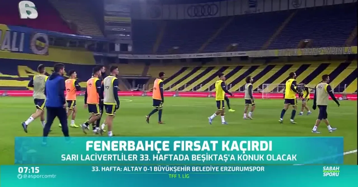 Fenerbahçe'nin üçüncülük şansı kalmadı