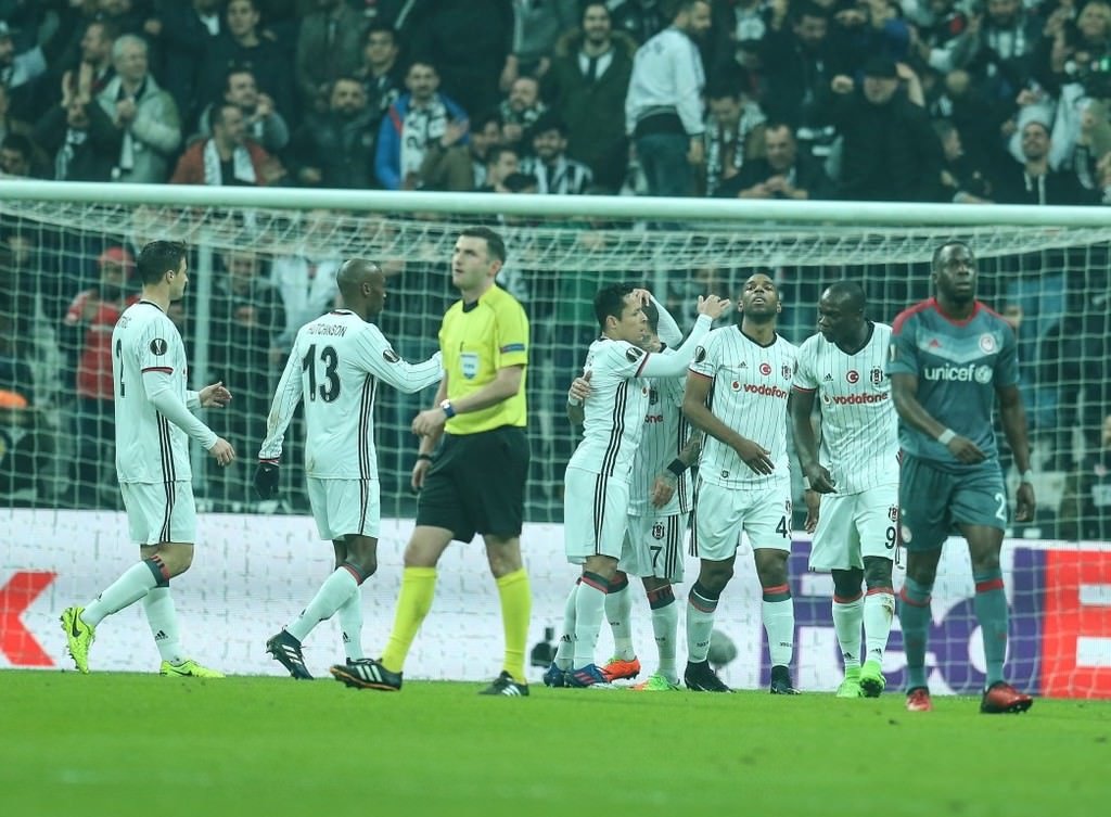 Beşiktaş maçına damga vuran koreografi