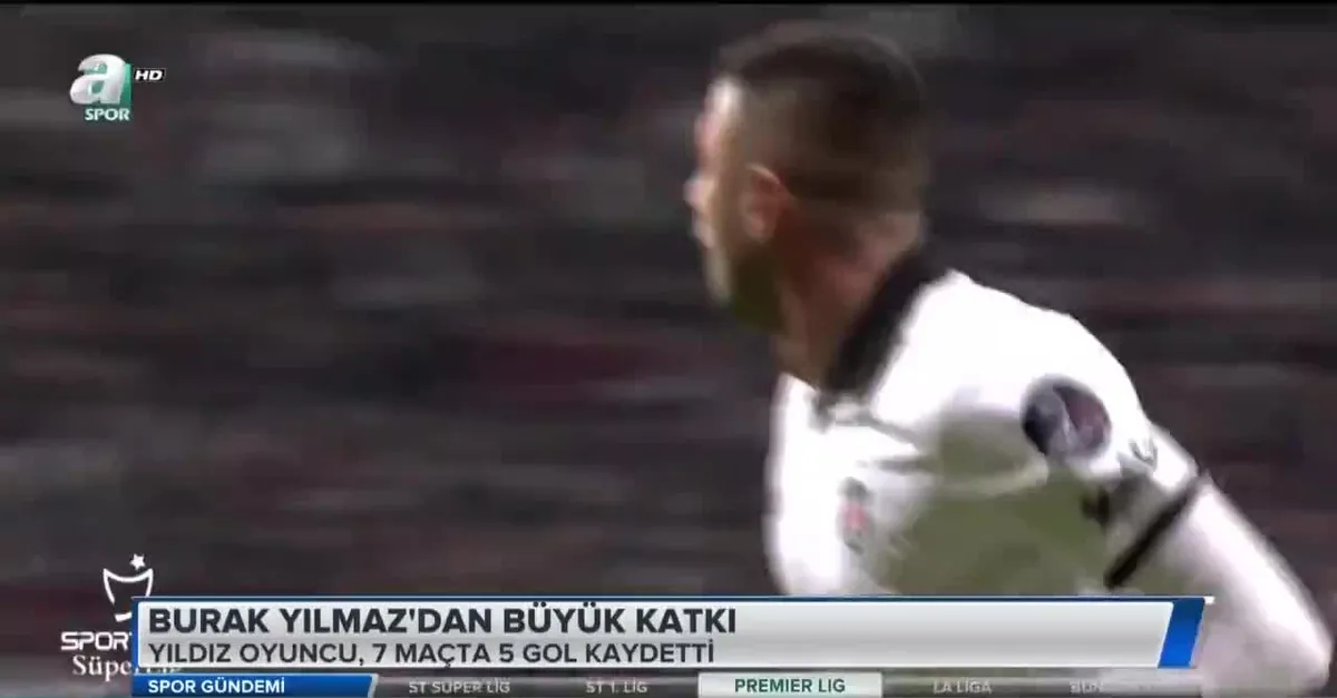 Burak Yılmaz'dan büyük katkı