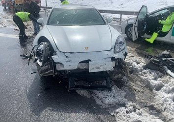 Süper Lig ekibinin başkanı trafik kazası geçirdi!