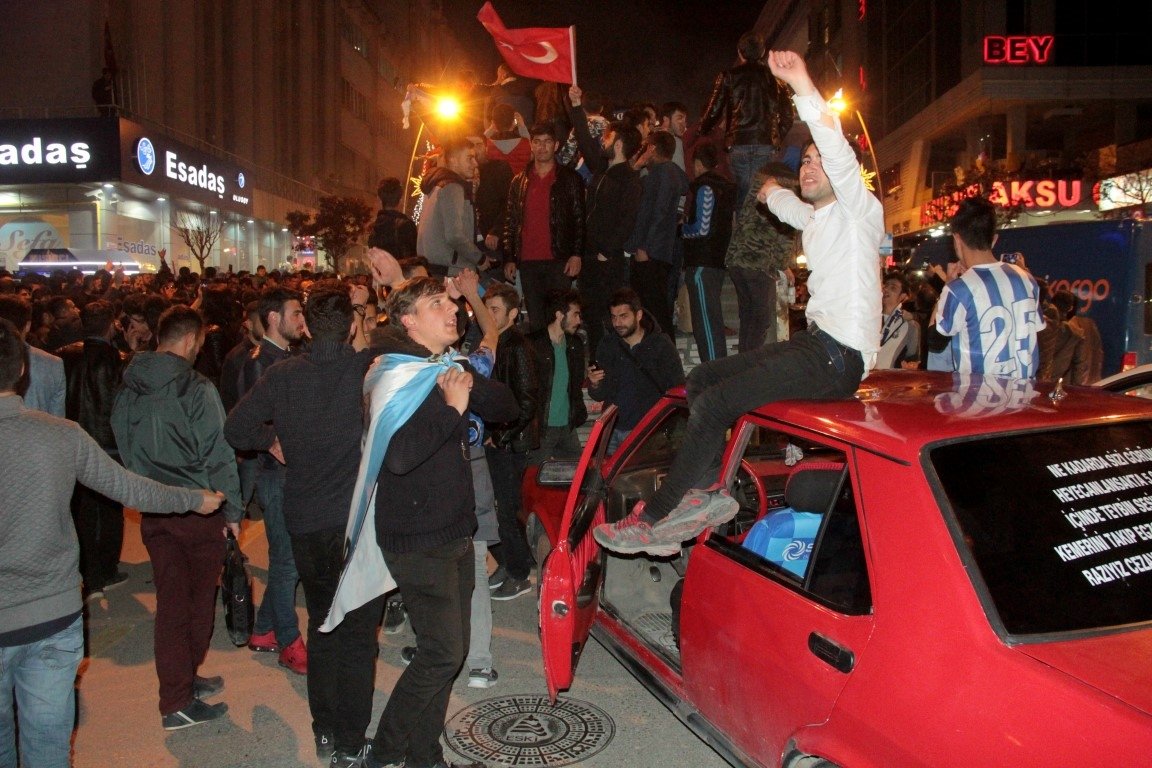 Erzurum’da TFF 1. Lig sevinci