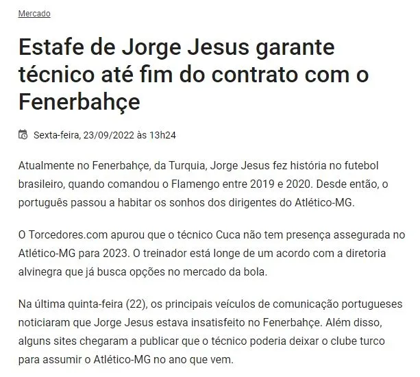 FENERBAHÇE HABERLERİ - Brezilya basınından olay Jorge Jesus iddiası! Herkes ayrılacağını konuşuyordu ama... - 1