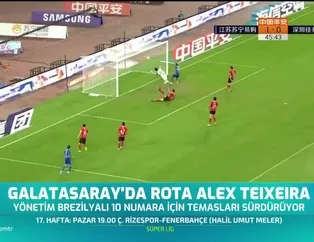 Galatasaray'da rota Alex Teixeira