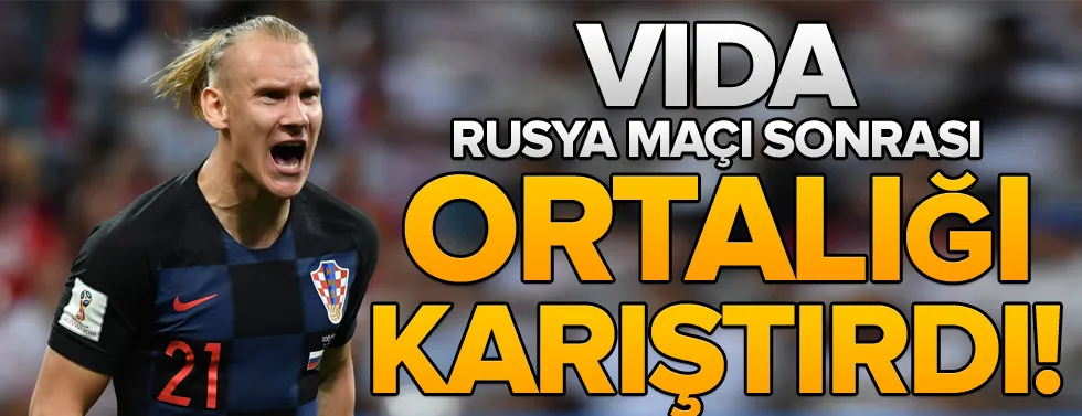 FIFA'dan Domagoj Vida'ya soruşturma! - 1