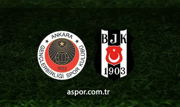 Gençlerbirliği-Beşiktaş maçına dair tüm bilgiler!