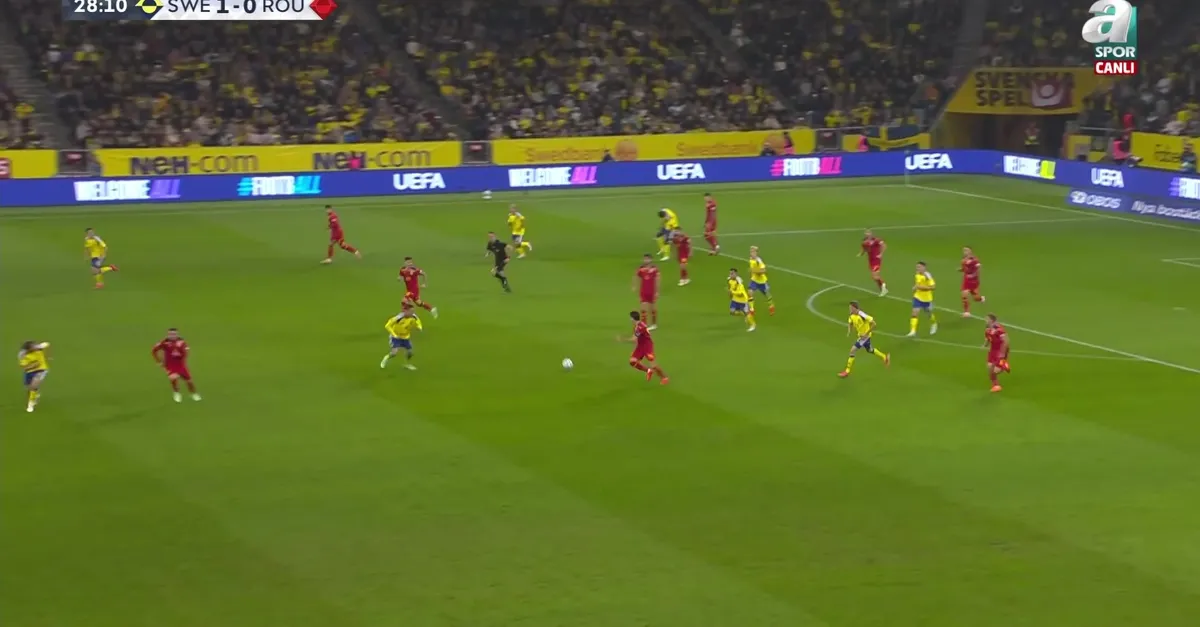 GOL | İsveç 1-1 Romanya
