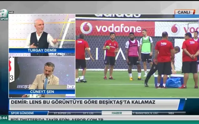 Lens Beşiktaş'ta kalamaz