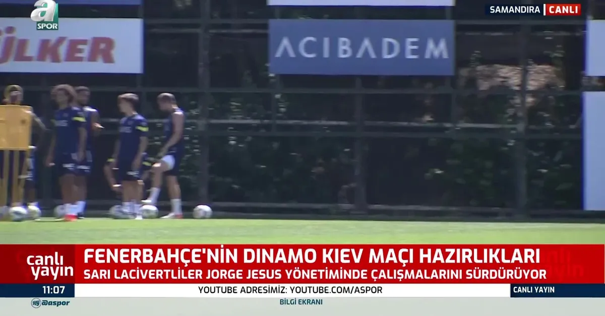 F.Bahçe'de Kiev mesaisi sürüyor!