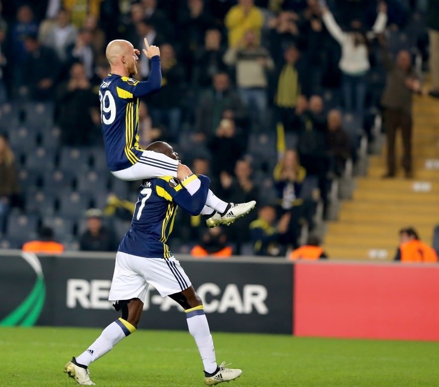 Fenerbahçe - Zorya Luhansk maçından kareler