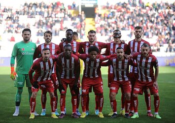 Sivasspor'un kamp kadrosu açıklandı!