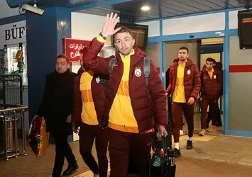 Galatasaray kafilesi Rize’de