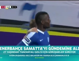 Fenerbahçe Samatta'yı gündemine aldı