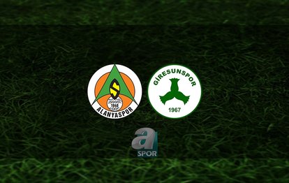 Alanyaspor Giresunspor maçı CANLI İZLE