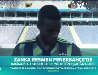 Zanka resmen Fenerbahçe'de