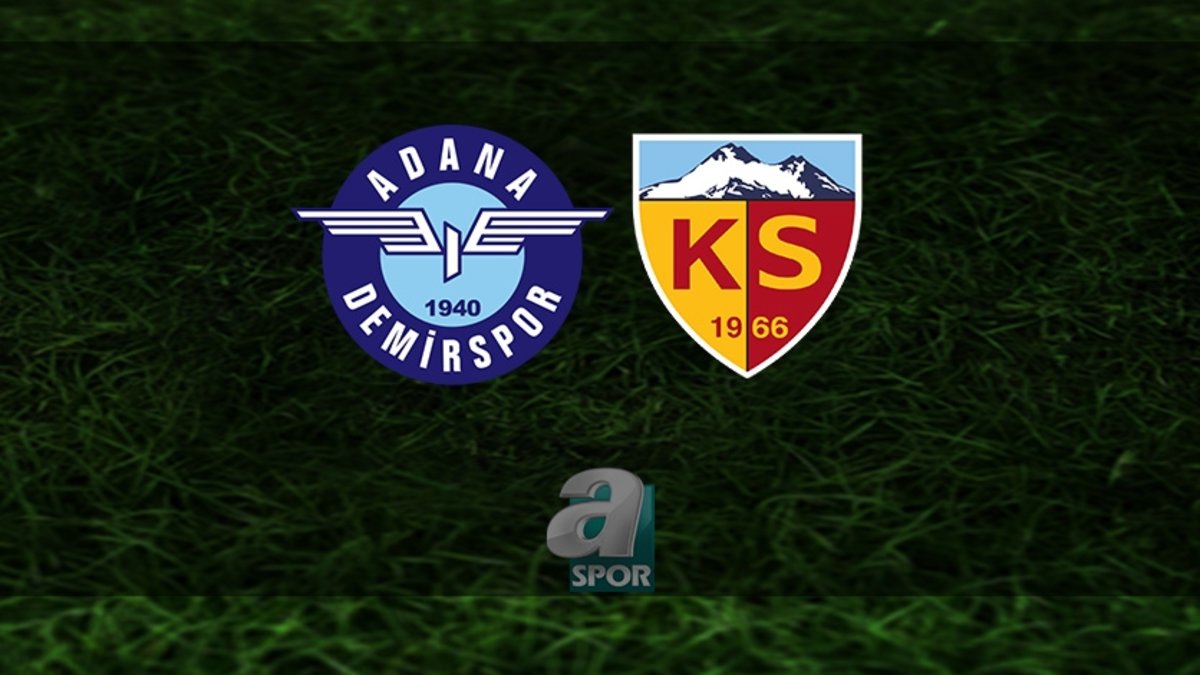 Adana Demirspor-Bellona Kayserispor maçı CANLI İZLE | Trendyol Süper Lig Adana Demirspor-Bellona Kayserispor maçı CANLI İZLE | Trendyol Süper Lig