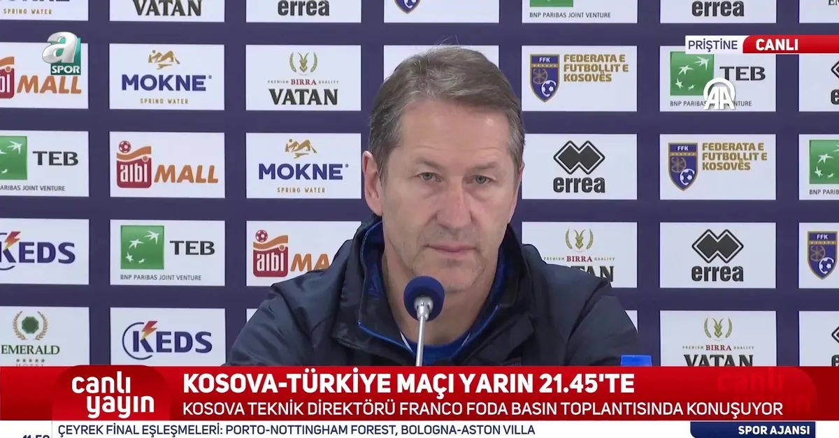 Franco Foda'dan Türkiye'ye büyük övgü!