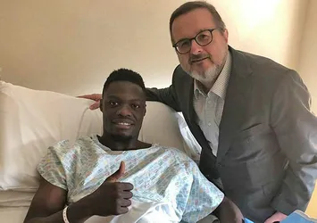 Trabzonspor'da Ekuban 2 ay yok