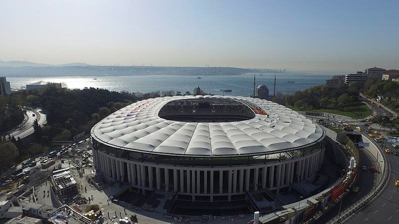 Vodafone Arena’nın son durumu havadan görüntülendi