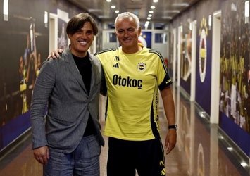 Montella'dan Mourinho'ya ziyaret