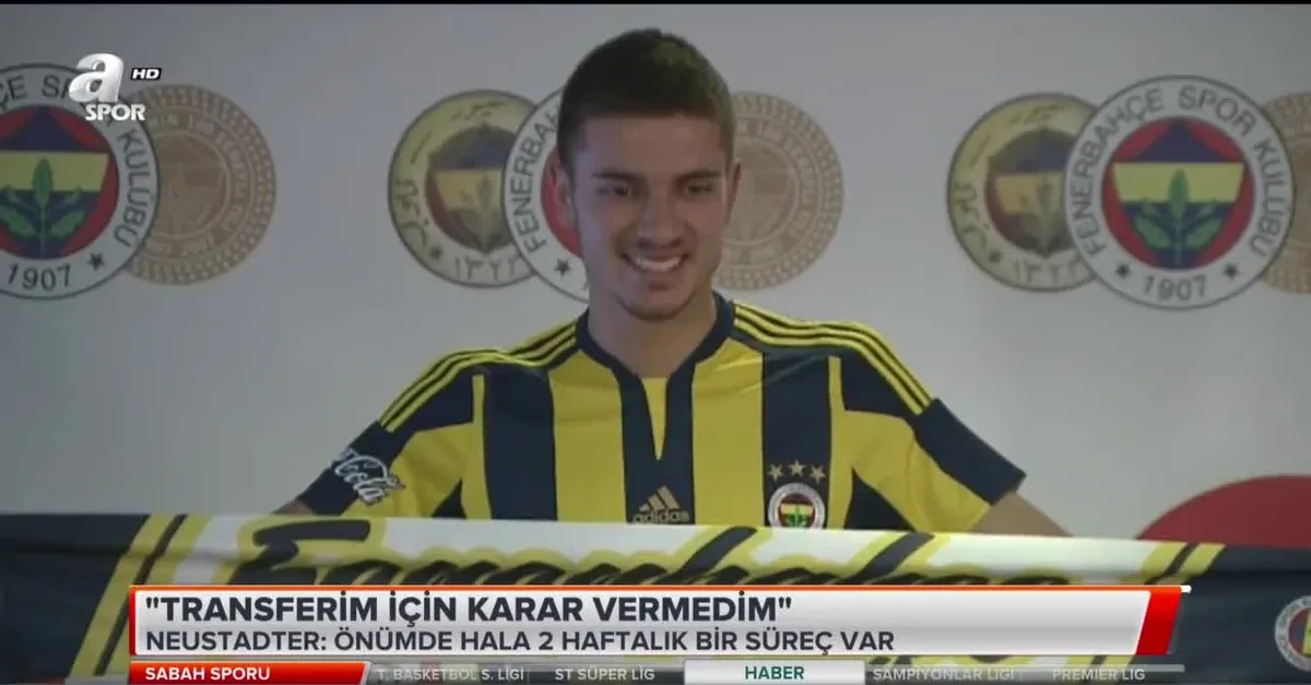 Neustadter geleceğiyle ilgili konuştu
