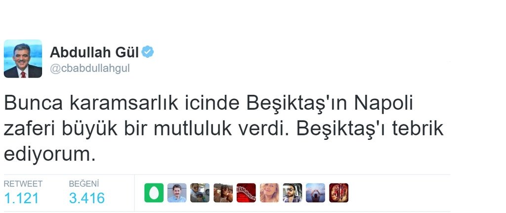 Beşiktaş’ın Napoli zaferinin sosyal medya yankıları