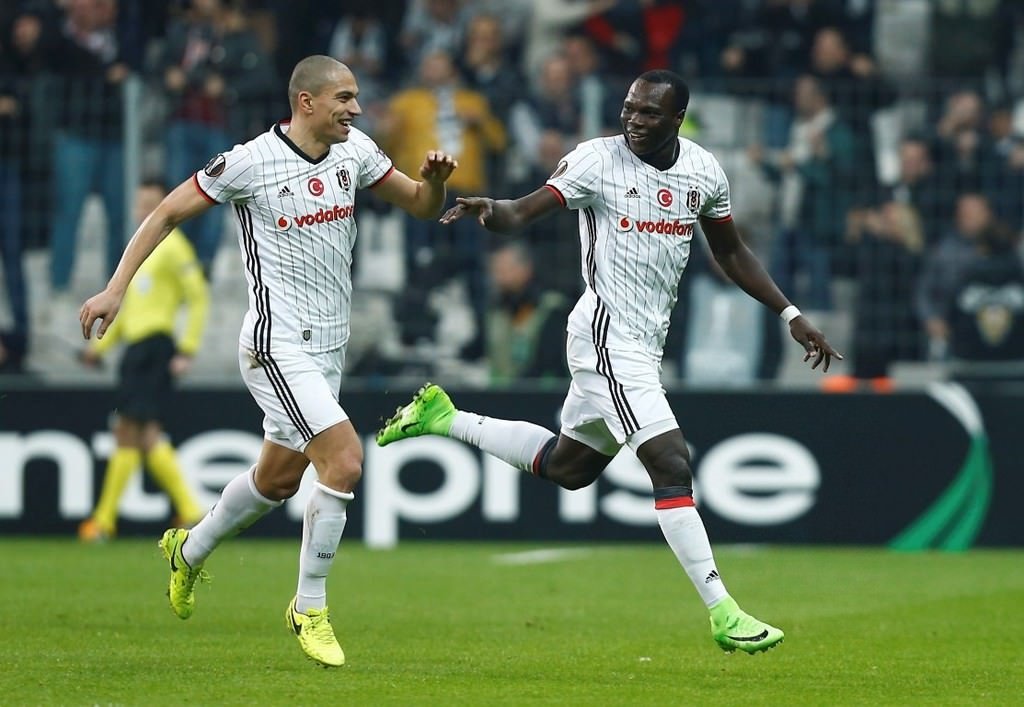 Beşiktaş - Hapoel Beer Sheva maçından kareler