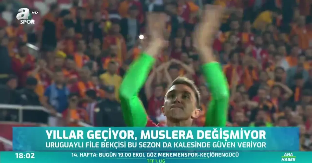 Yıllar geçiyor Muslera değişmiyor