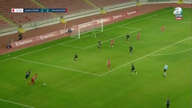 Adana Demirspor 3-2 Ankaraspor (MAÇ ÖZETİ)