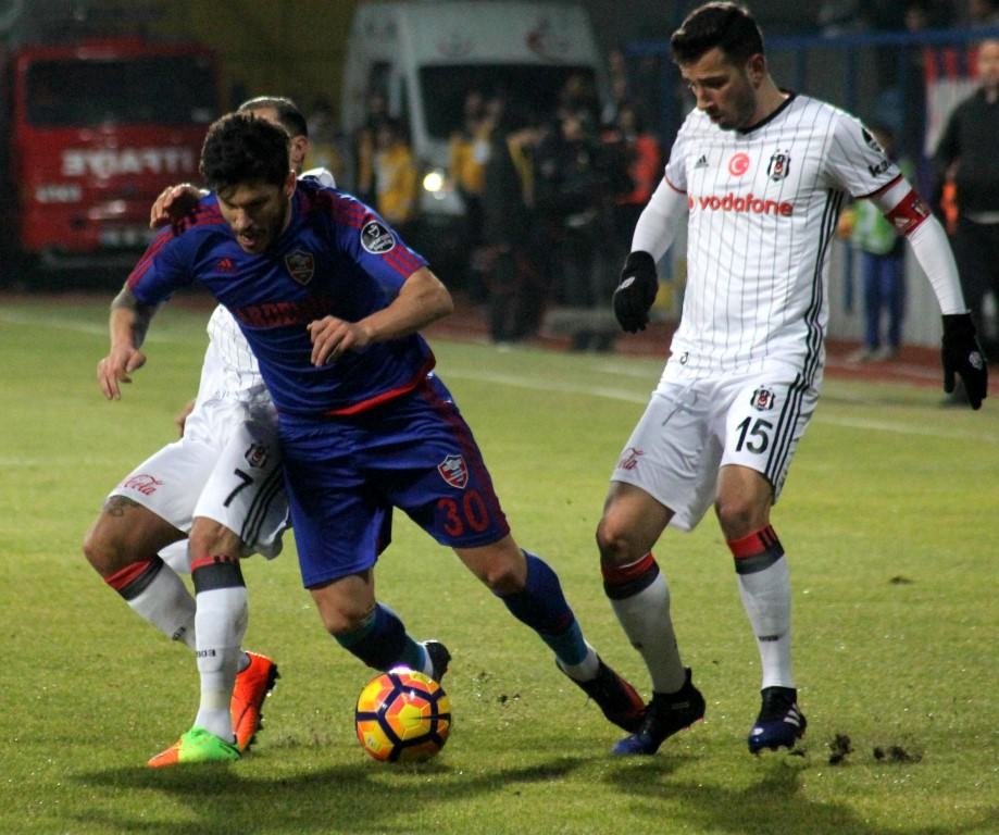 Kardemir Karabükspor-Beşiktaş karşılaşmasından kareler