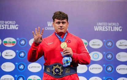 Milli güreşçi Rıza Kayaalp’ten altın madalya