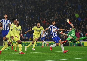Brighton ile Arsenal puanları paylaştı