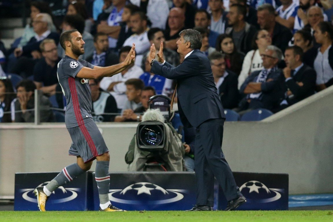 Porto-Beşiktaş karşılaşmasından kareler