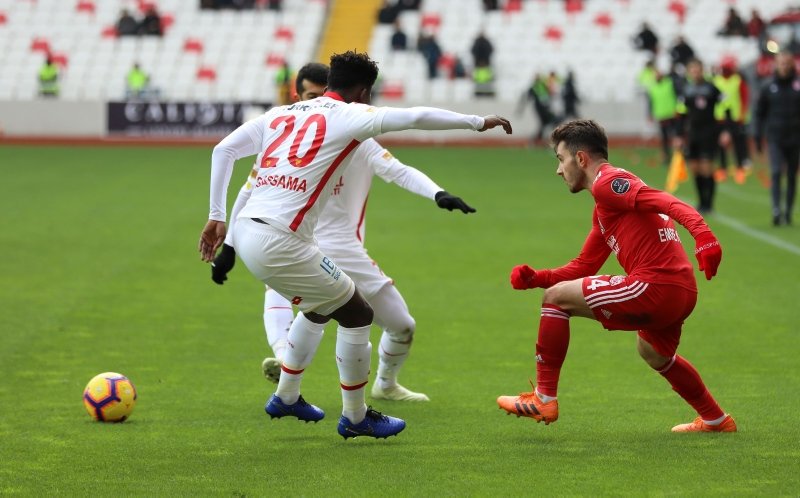 Sivasspor - Göztepe maçından kareler!