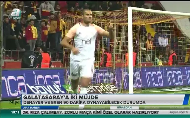 Galatasaray'a iki müjdeli haber