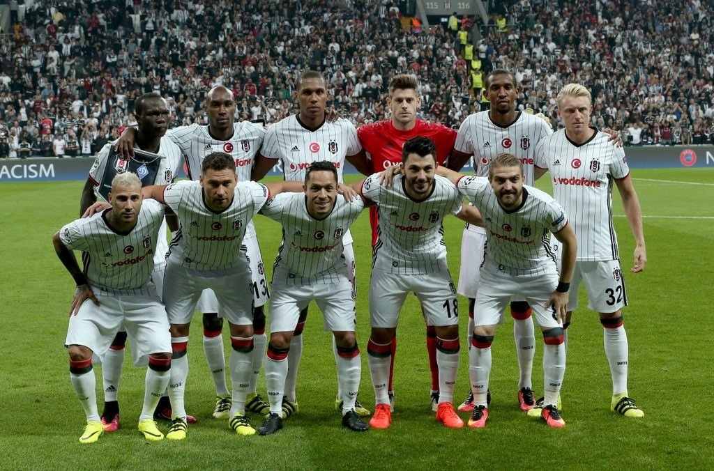 Beşiktaş- Dinamo Kiev maçından kareler