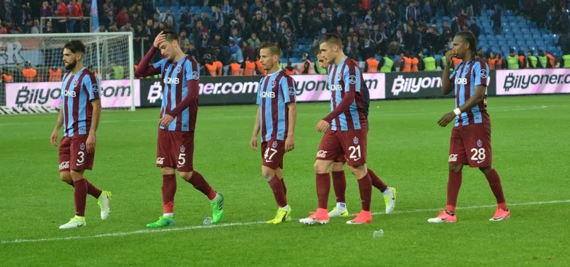 Trabzonspor, 2017 yılındaki ilk yenilgisini aldı