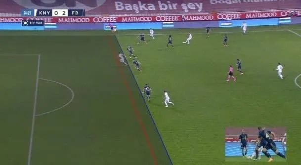 Konyaspor-Fenerbahçe maçında Jevtovic'in golüne ofsayt engeli - 2