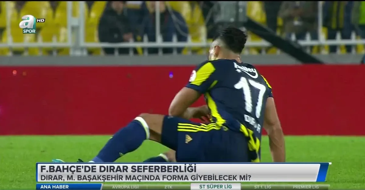 Fenerbahçe'de Dirar seferberliği
