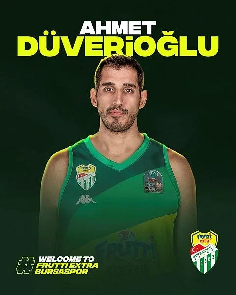 Fenerbahçe Beko'dan ayrılan Ahmet Düverioğlu Frutti Extra Bursaspor'da! - 1