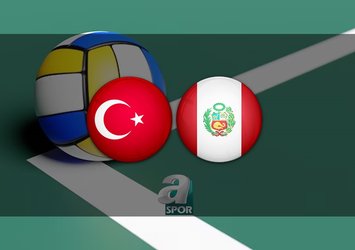 Türkiye Peru maçı CANLI