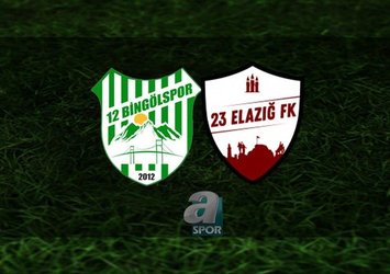 12 Bingölspor - 23 Elazığ FK | CANLI