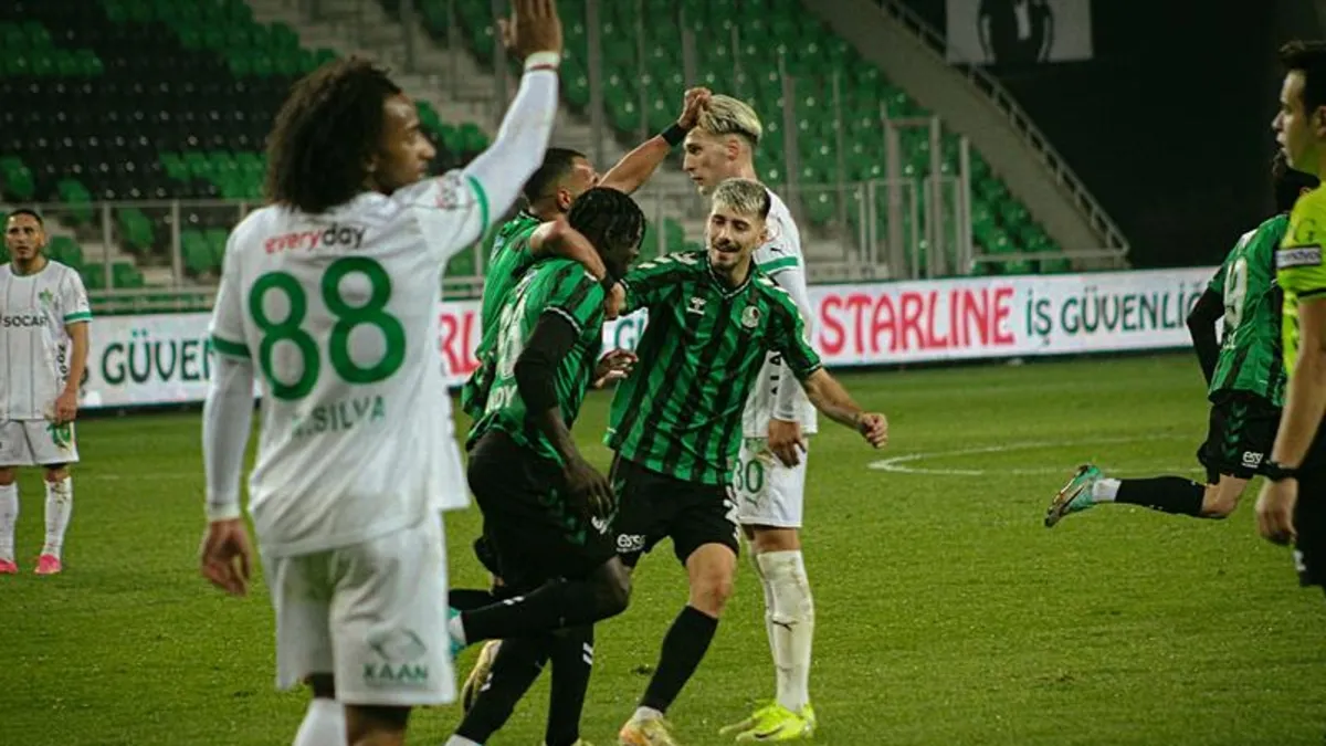 Sakaryaspor Iğdır FK: 2-1 (MAÇ SONUCU - ÖZET)
