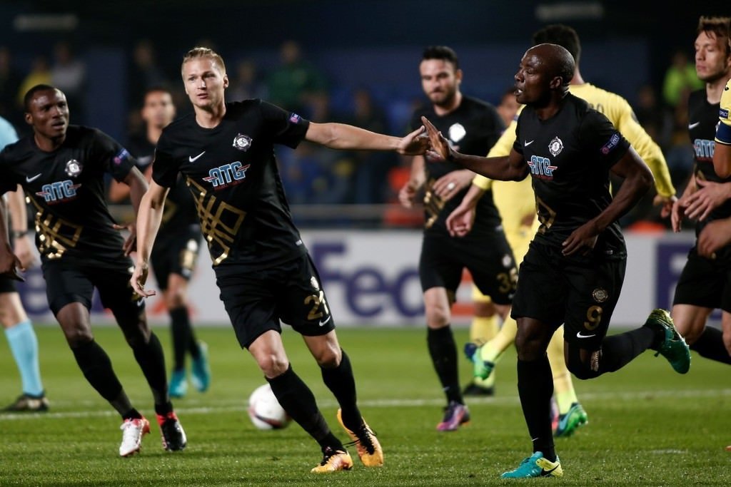 Villarreal - Osmanlıspor maçından kareler