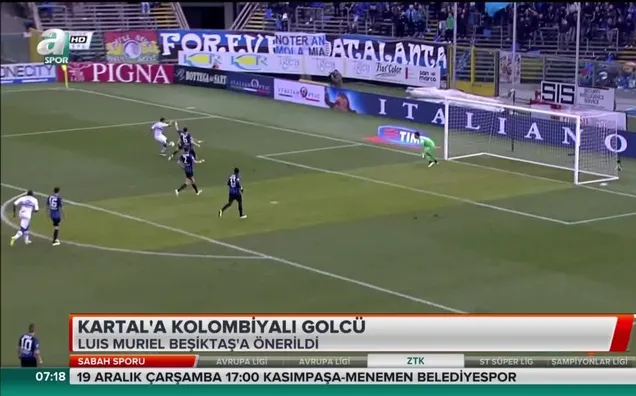 Kartal'a Kolombiyalı golcü