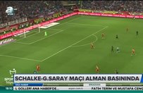 Schalke - Galatasaray maçı Alman basınında