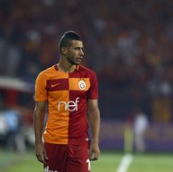 Osmanlıspor-Galatasaray karşılaşmasından kareler