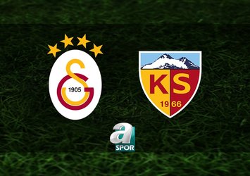 G.Saray-Kayserispor maçı bilgileri